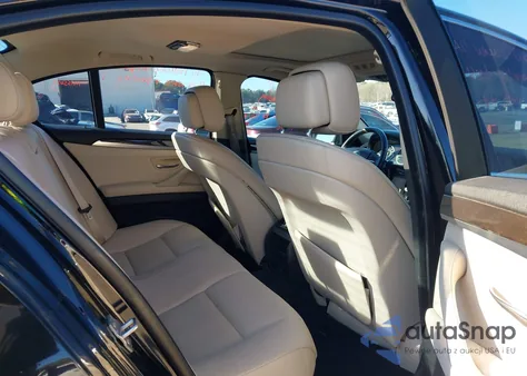 2013 BMW 528I z USA, uszkodzony, nr VIN WBAXG5C51DDY34725